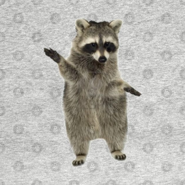 Dancing trash panda by DeeDeeCro